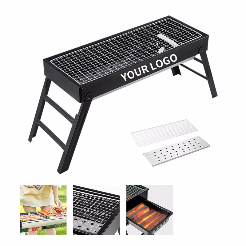 Easy Carry Charcoal Grill for Backyard Barbecue
