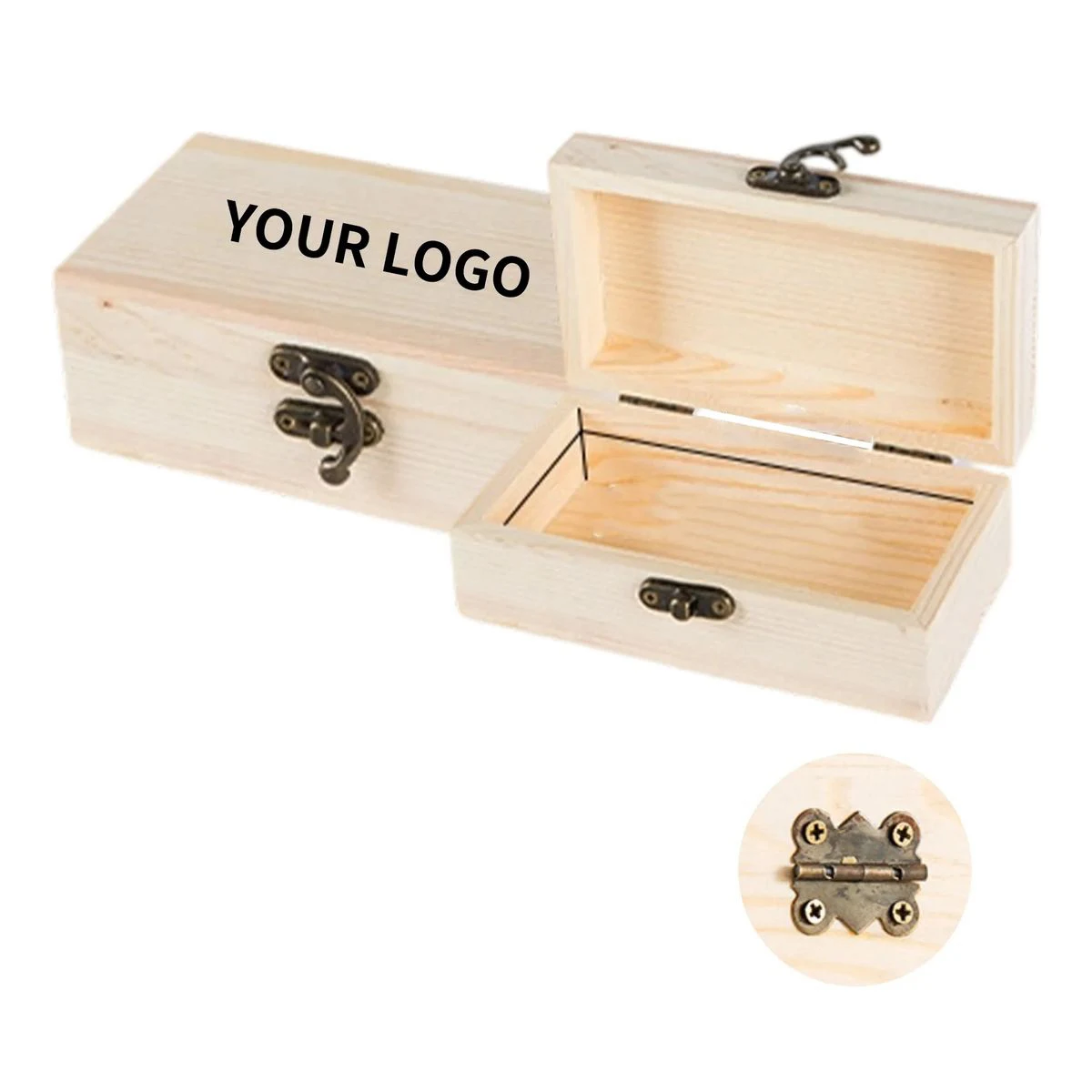 Giftable Bamboo Storage Box with Foam Lining 1