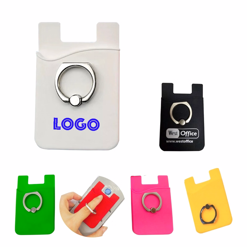 Silicone Wallet With Phone Holder