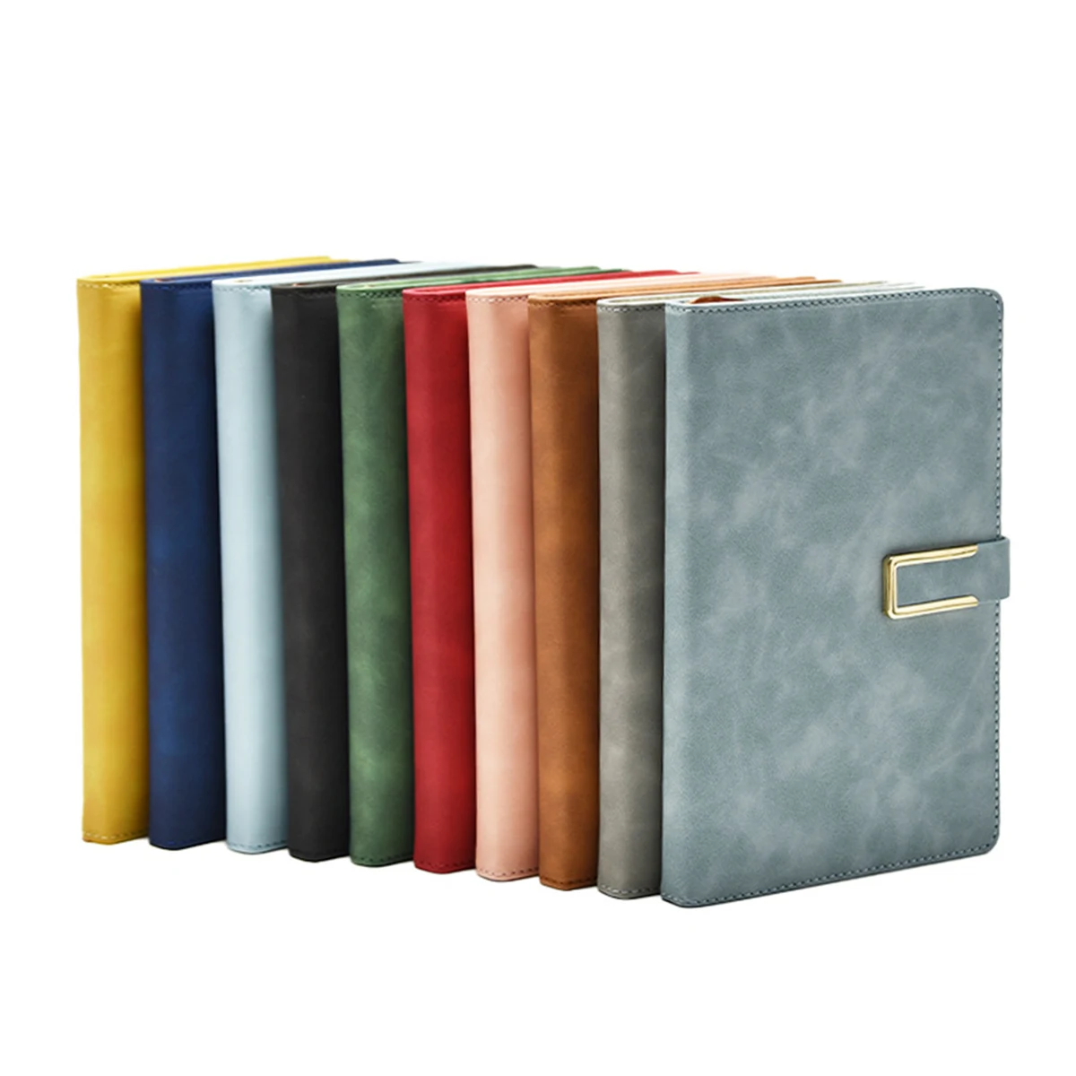 Custom Leather Journal Book With Magnetic Closure 1