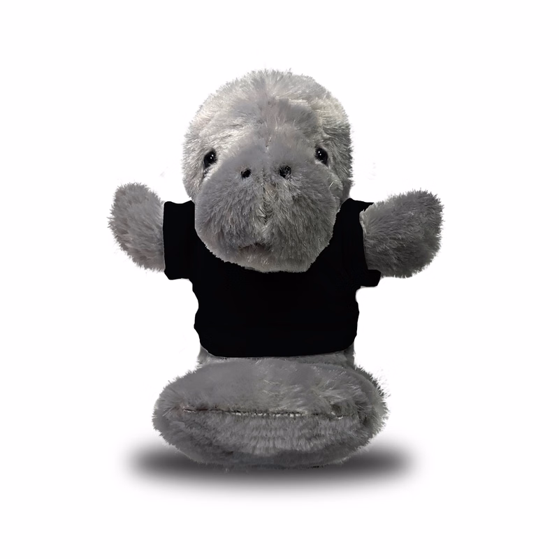 Plush Sitting Manatee