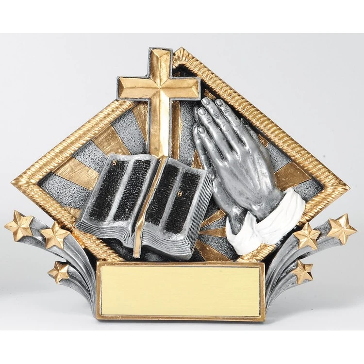 Religion Diamond Shape Plate Awards 1