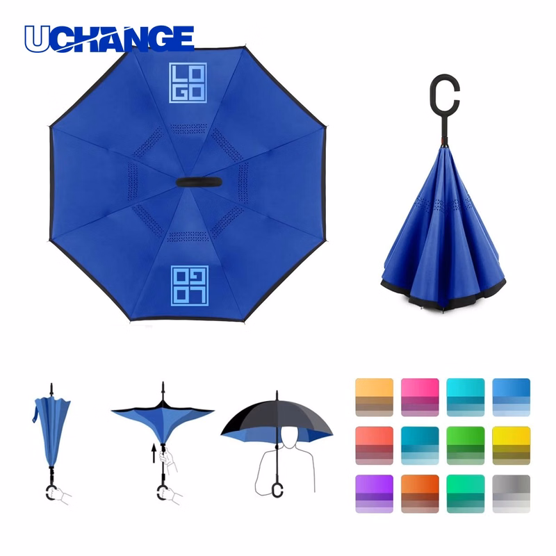 Deluxe Inverted Reverse Umbrella