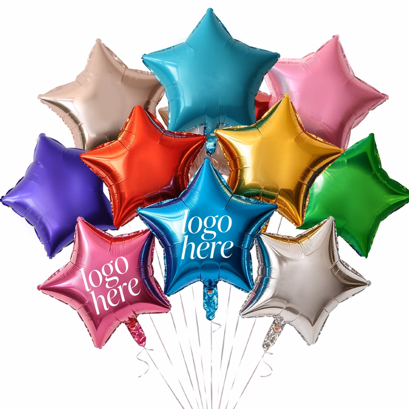 MOQ100 Star Design Promotional Balloon