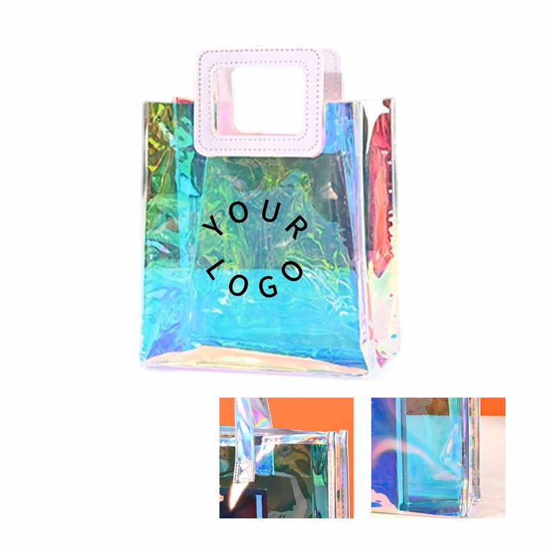 Clear Holographic Tote Bag for Beach or Festivals