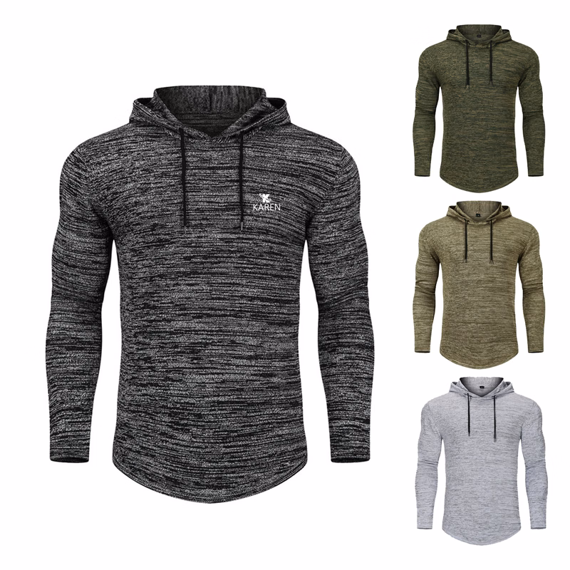 Hooded Sweater With Long Sleeves