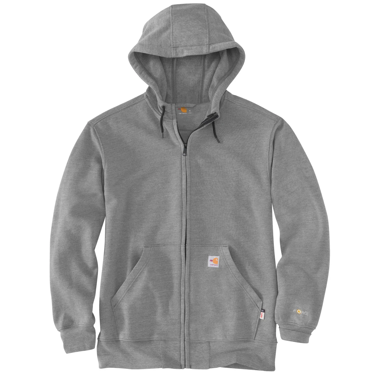 Carhartt Mens FR Force Marquette Full Zip Sweatshirt, custom hoodie or sweatshirt with logo imprint 1