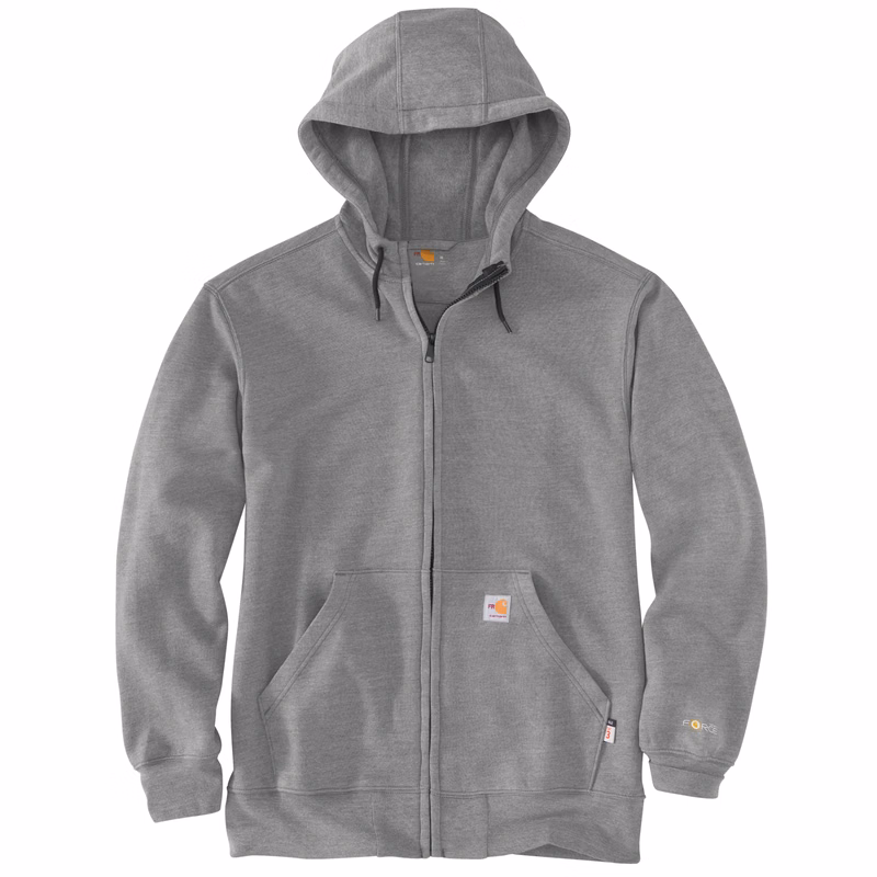 Carhartt Mens FR Force Marquette Full Zip Sweatshirt