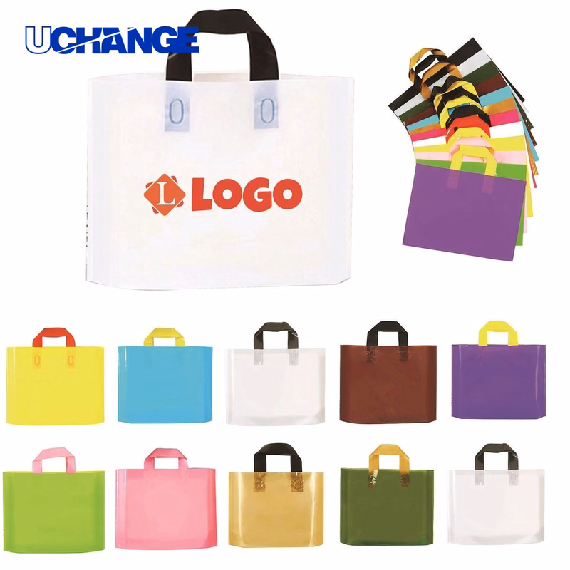 Plastic Bag Container With Handle
