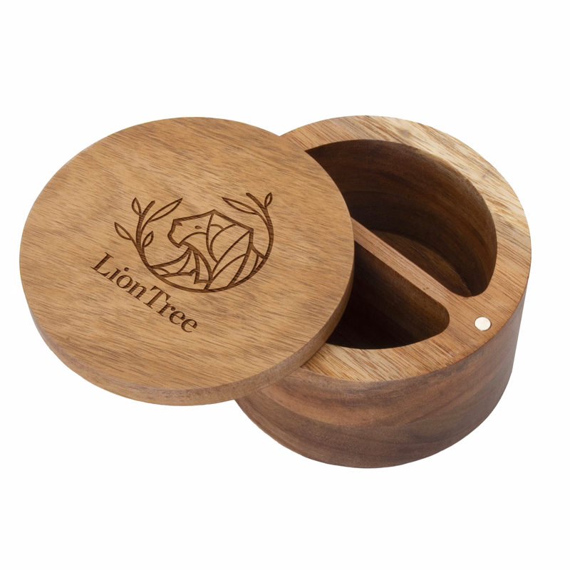 Acacia Duet Salt Box