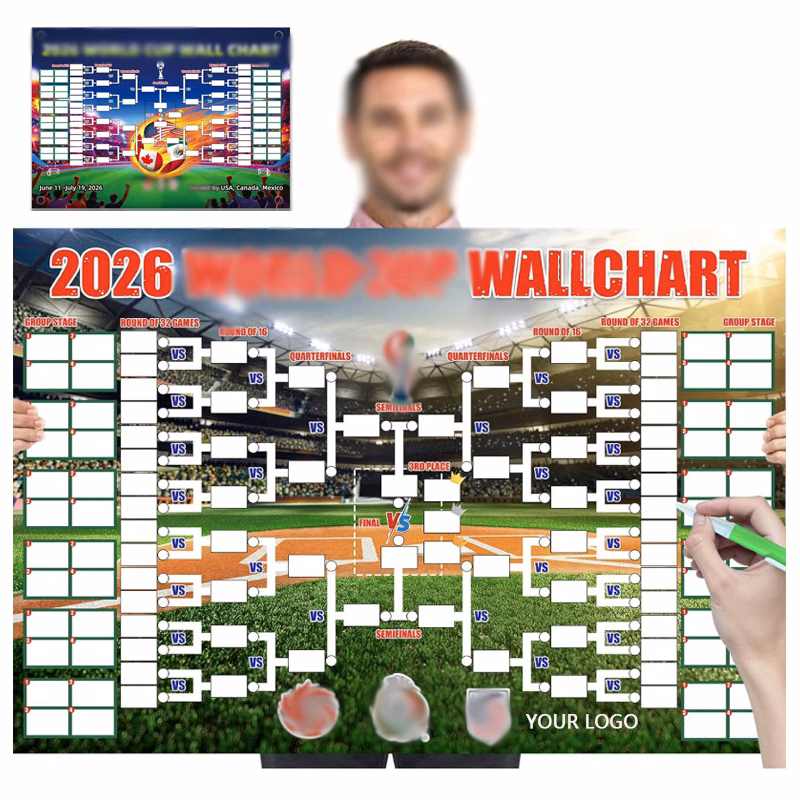 Football Soccer Schedule Poster