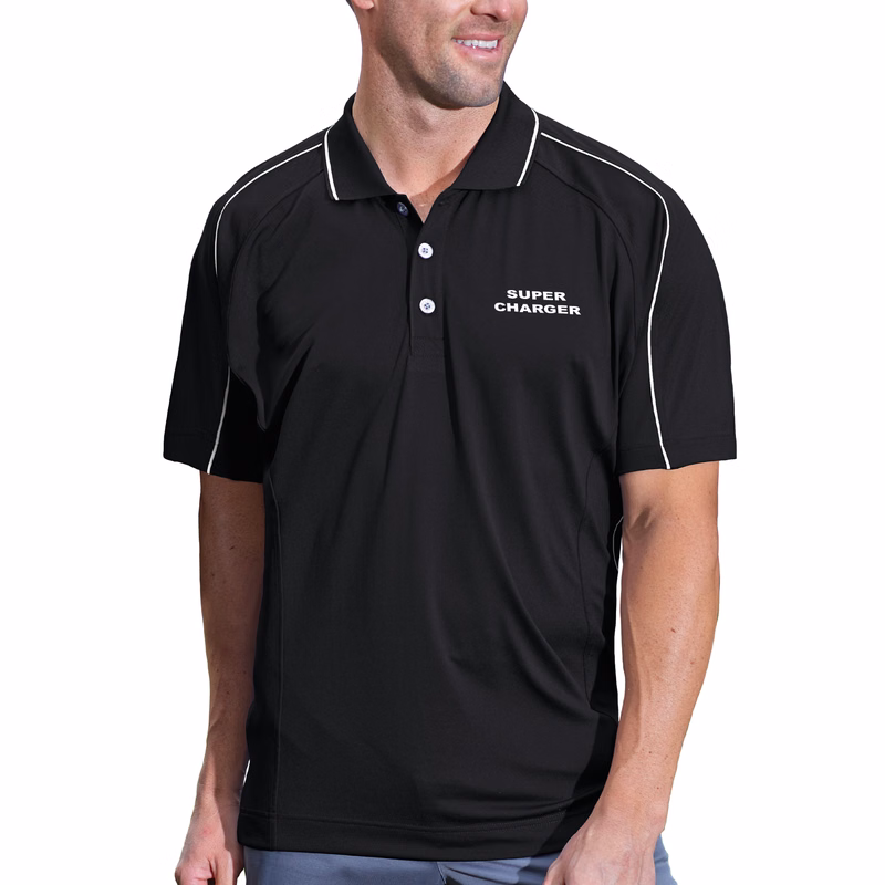 Men's Super Charger Hybrid Cooler Polo Shirt