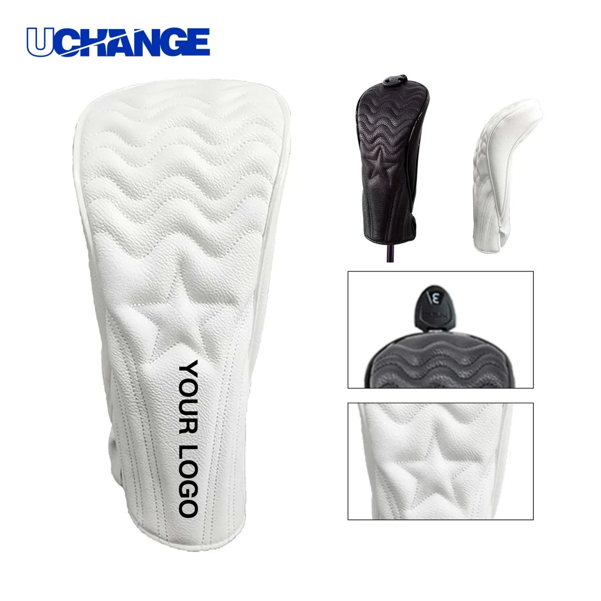 PU Material Golf Club Protector Adjustable Size 1