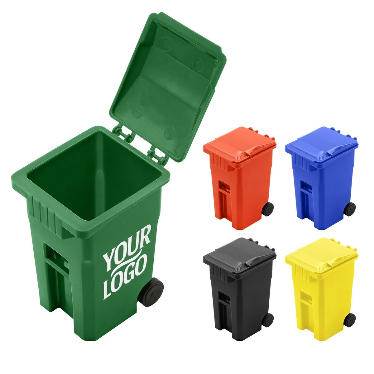 Creative Waste Bin Style Desktop Organizer 1