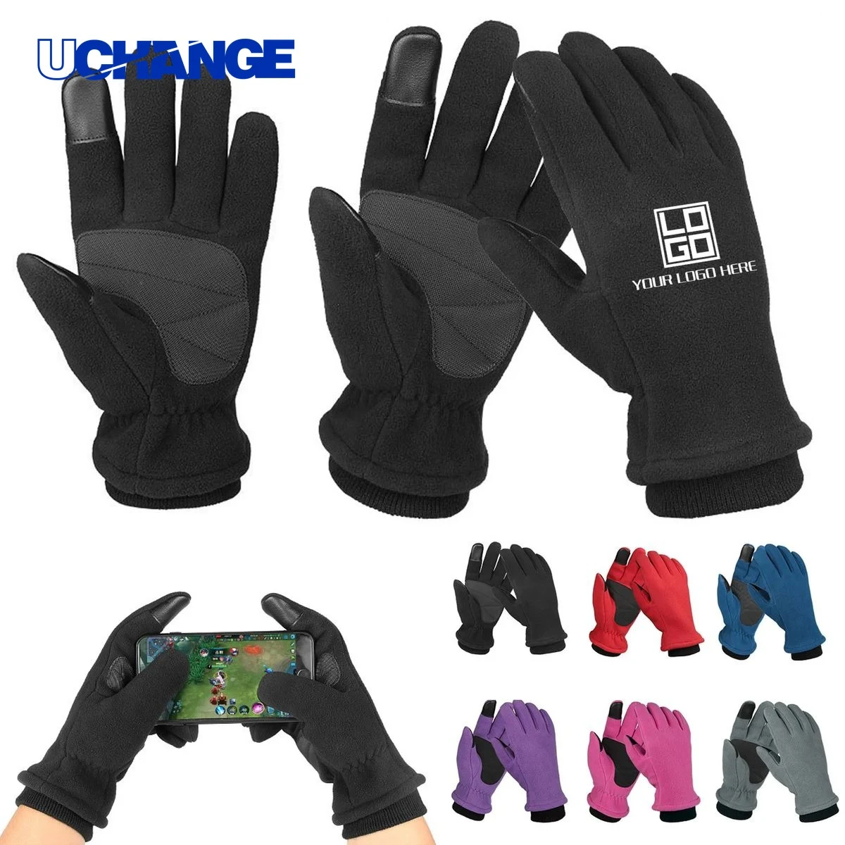 Waterproof Touchscreen Cycling Gloves 1