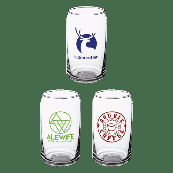 Crafty 16 oz ARC Can Shaped Beer Glasses