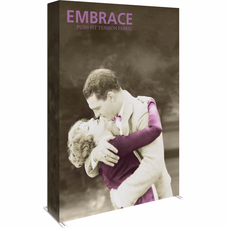 Embrace 5ft. Full Height Display With Full Fitted Graphic