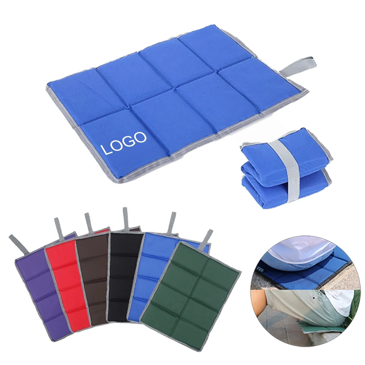 Portable 600D Oxford Folding Seat Pad 1