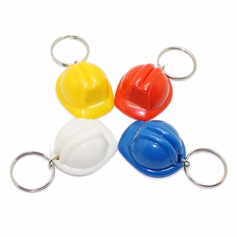 Hard Hat Keychain (Construction Helmet)