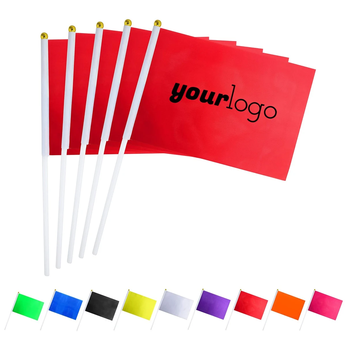 Portable Mini Polyester Flag for Customization and Events 1