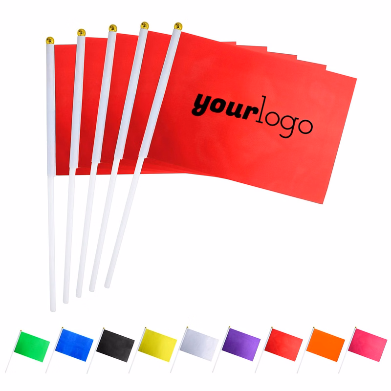 Portable Mini Polyester Flag for Customization and Events