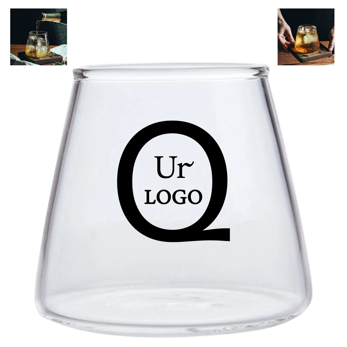 12 Oz Japanese Style Whiskey Glass 1
