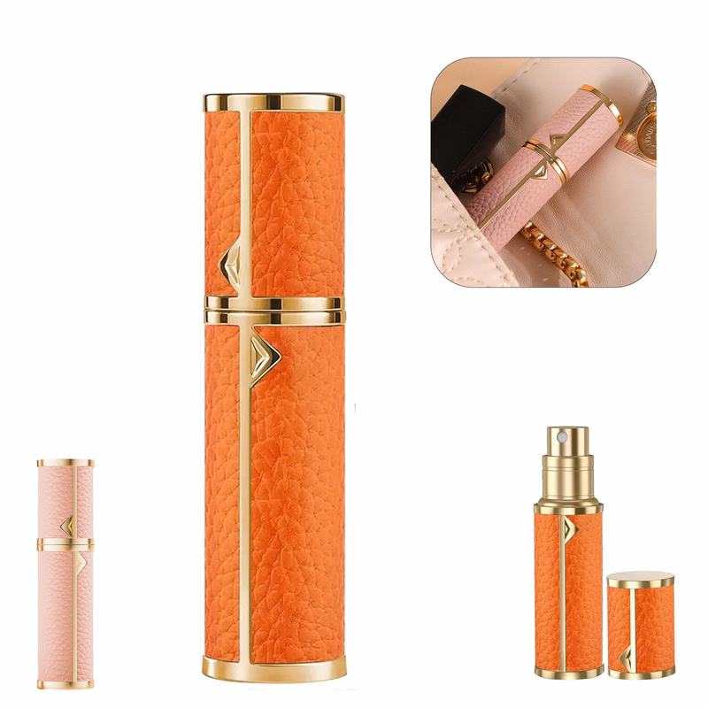 Travel Portable Leather Perfume Dispenser