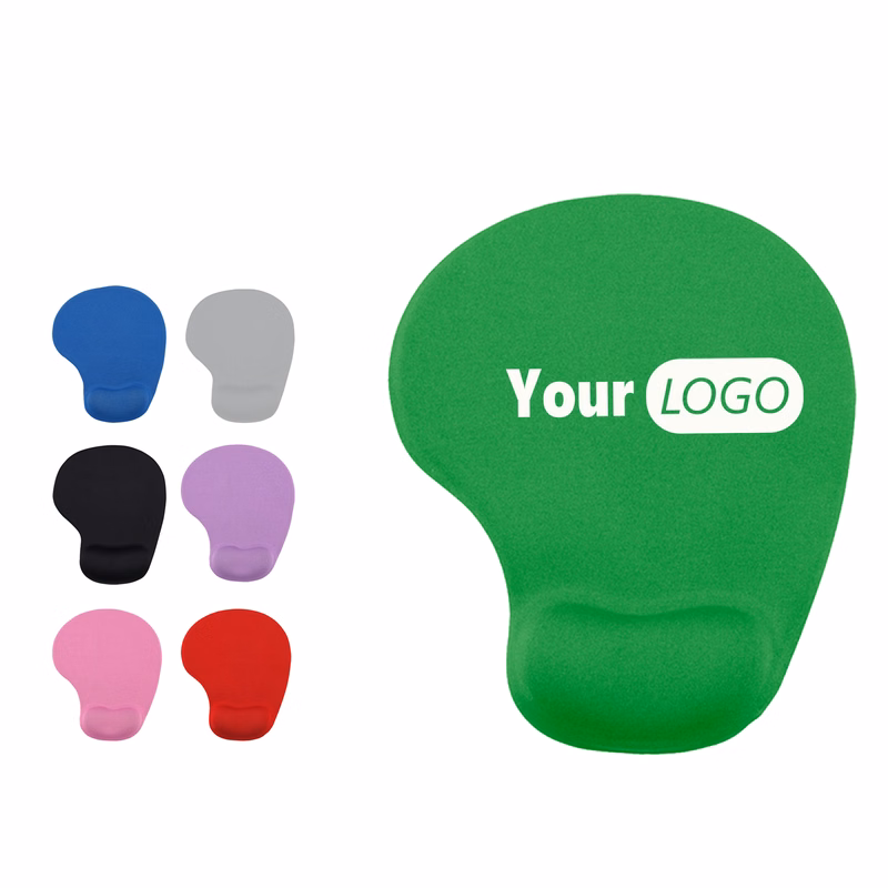 Non-Slip Silicone Mouse Pad with Wrist Support