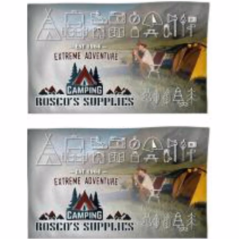 Sublimated Microfiber Terry Sports Towel, 15x25, Front/Back
