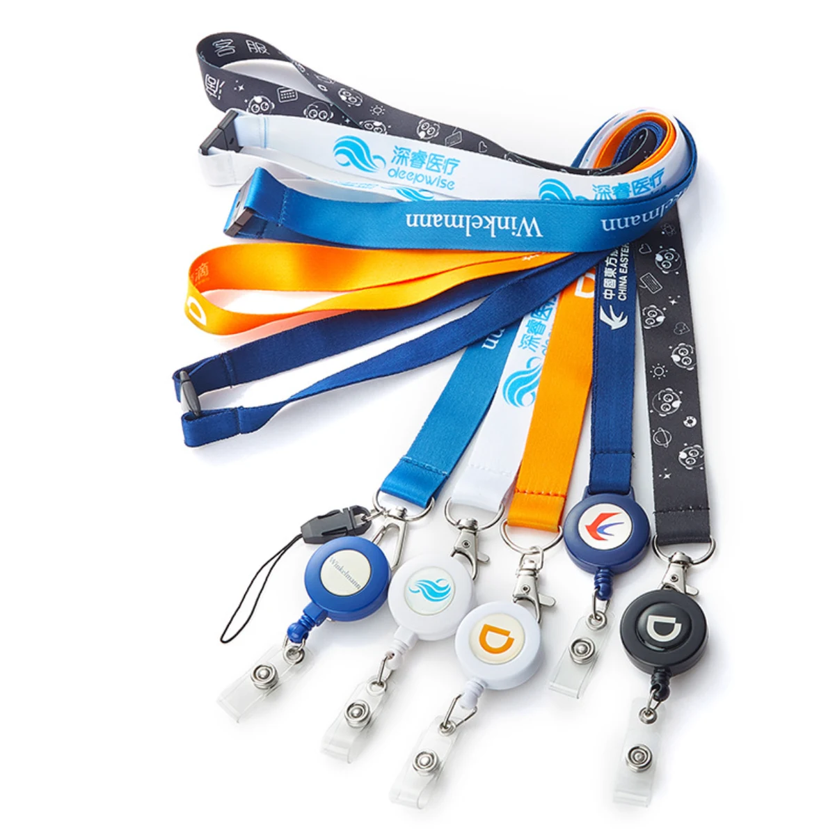 Lanyard with Retractable Badge 1