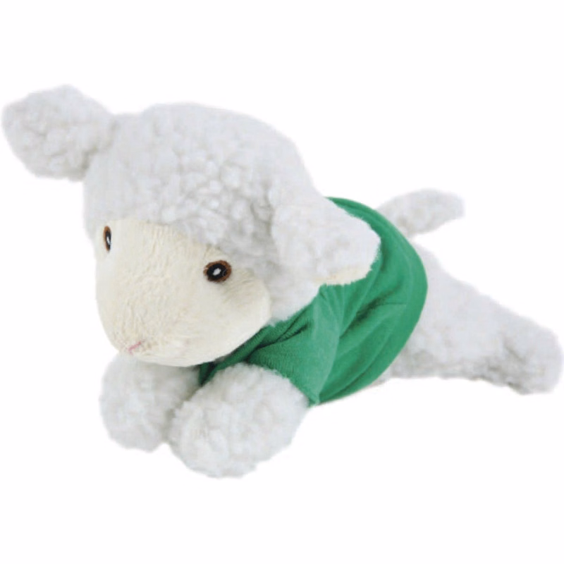 So Soft 8" Laying Beanie Animal- Sherpa Lamb sheep