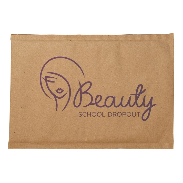 One Color Natural Paper Bubble Mailer (7.25" x 12") 1
