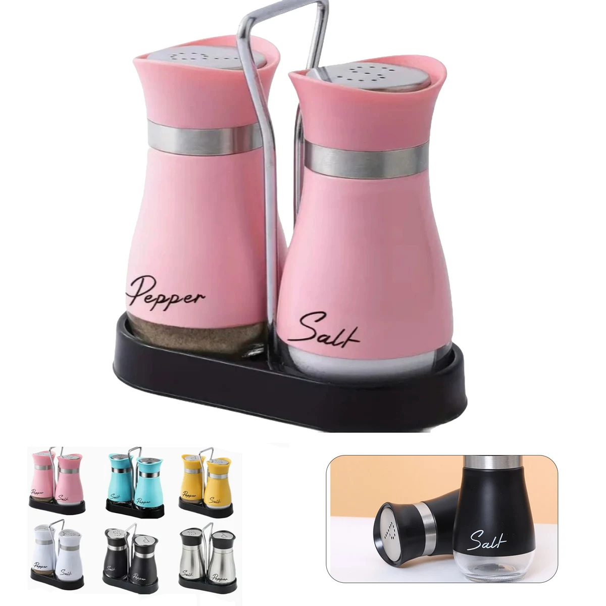 Stainless Steel Seasoning Bottle Set 1