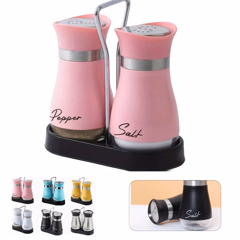 Stainless Steel Seasoning Bottle Set
