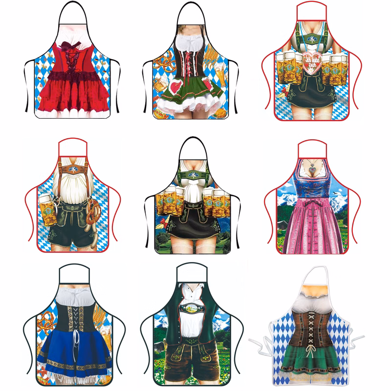 Lederhosen Apron / Oktoberfest Bavarian Funny Apron
