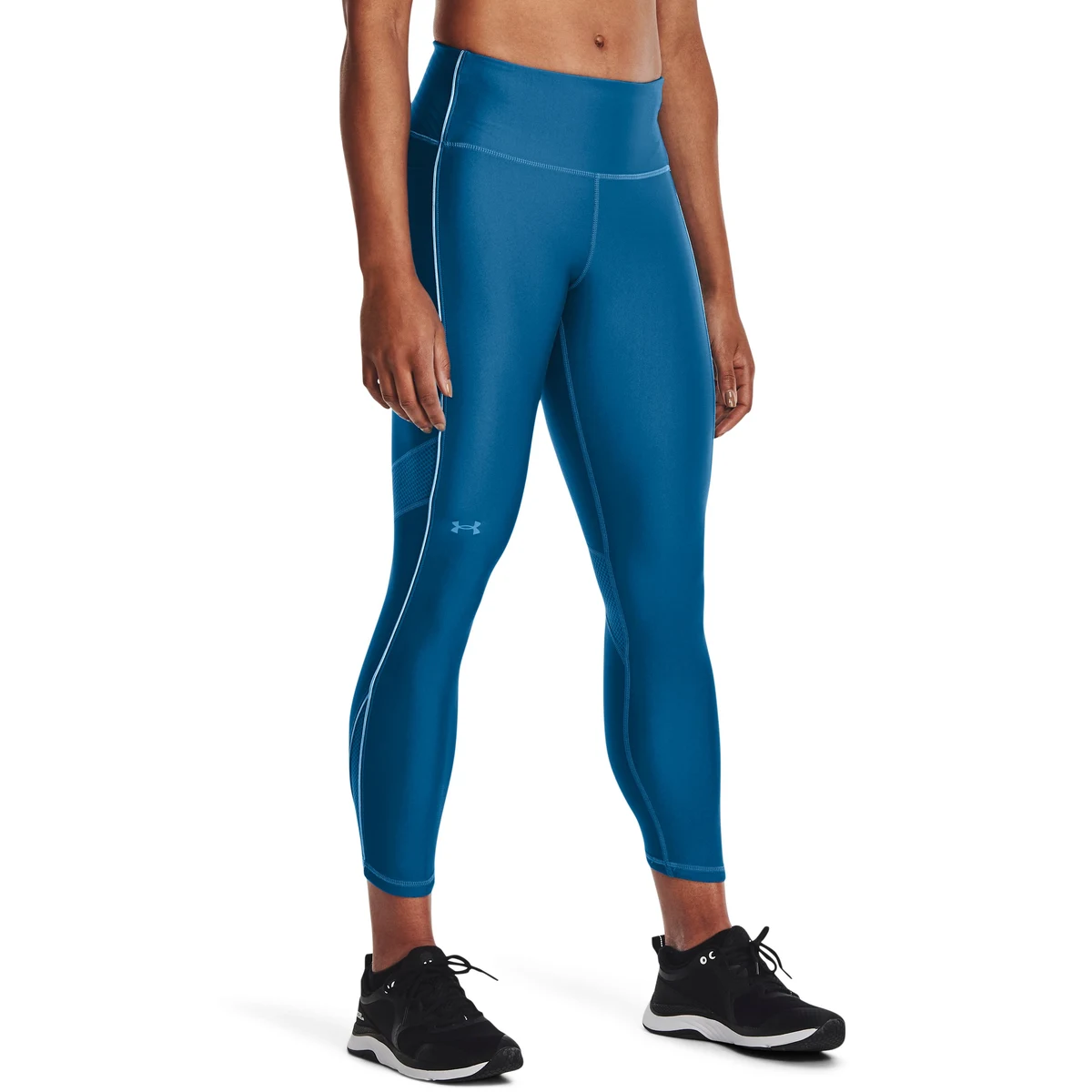 Women's HeatGear No-Slip Waistband Ankle Leggings 1