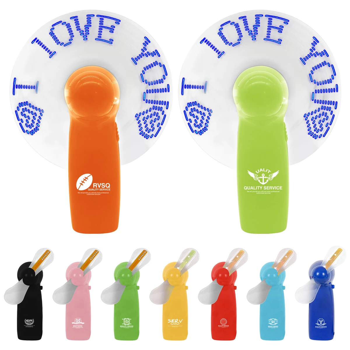 Portable Flash LED Fan 1