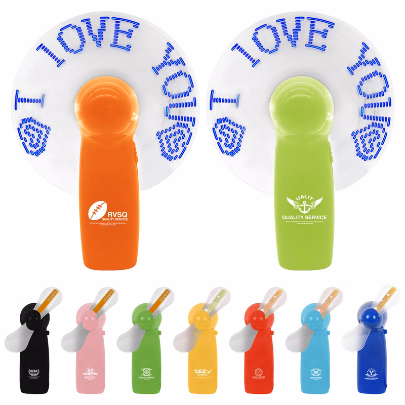 Portable Flash LED Fan