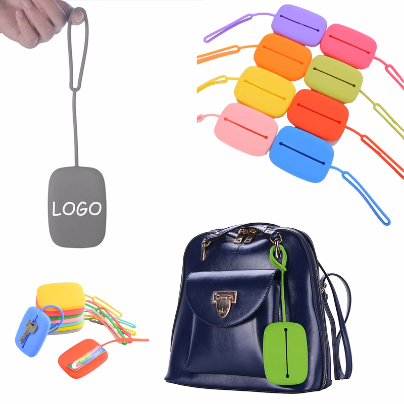 Silicone Storage Pouch Key Organizer and card Bag W/ Lanyard