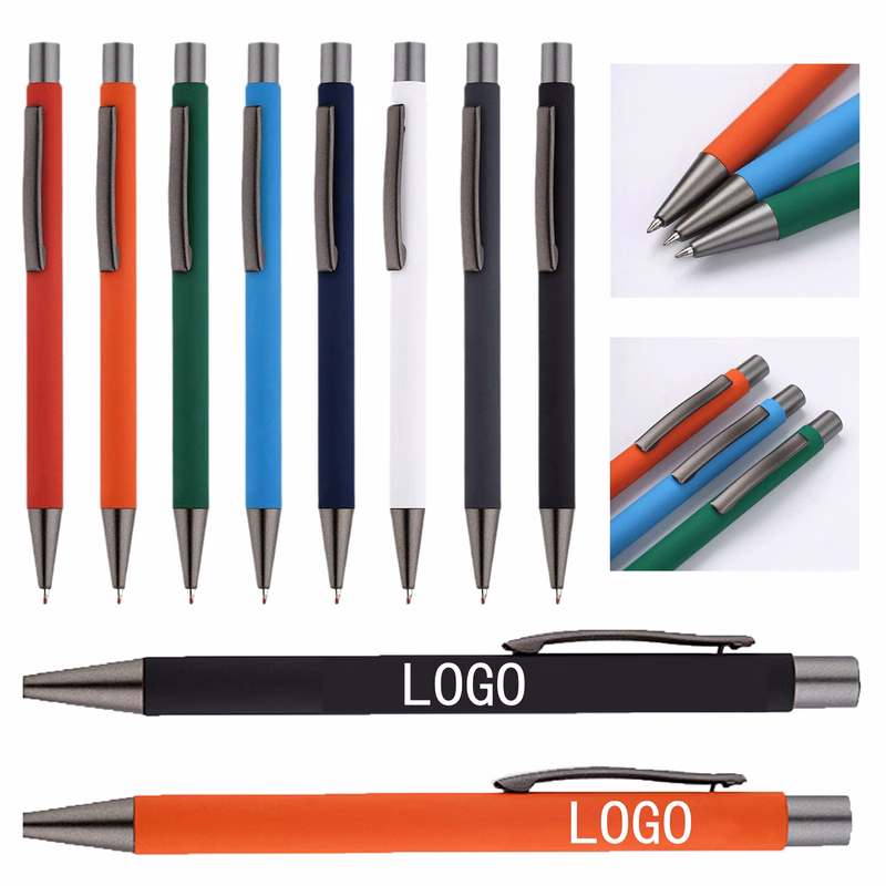 Press The Metal Aluminum Pen
