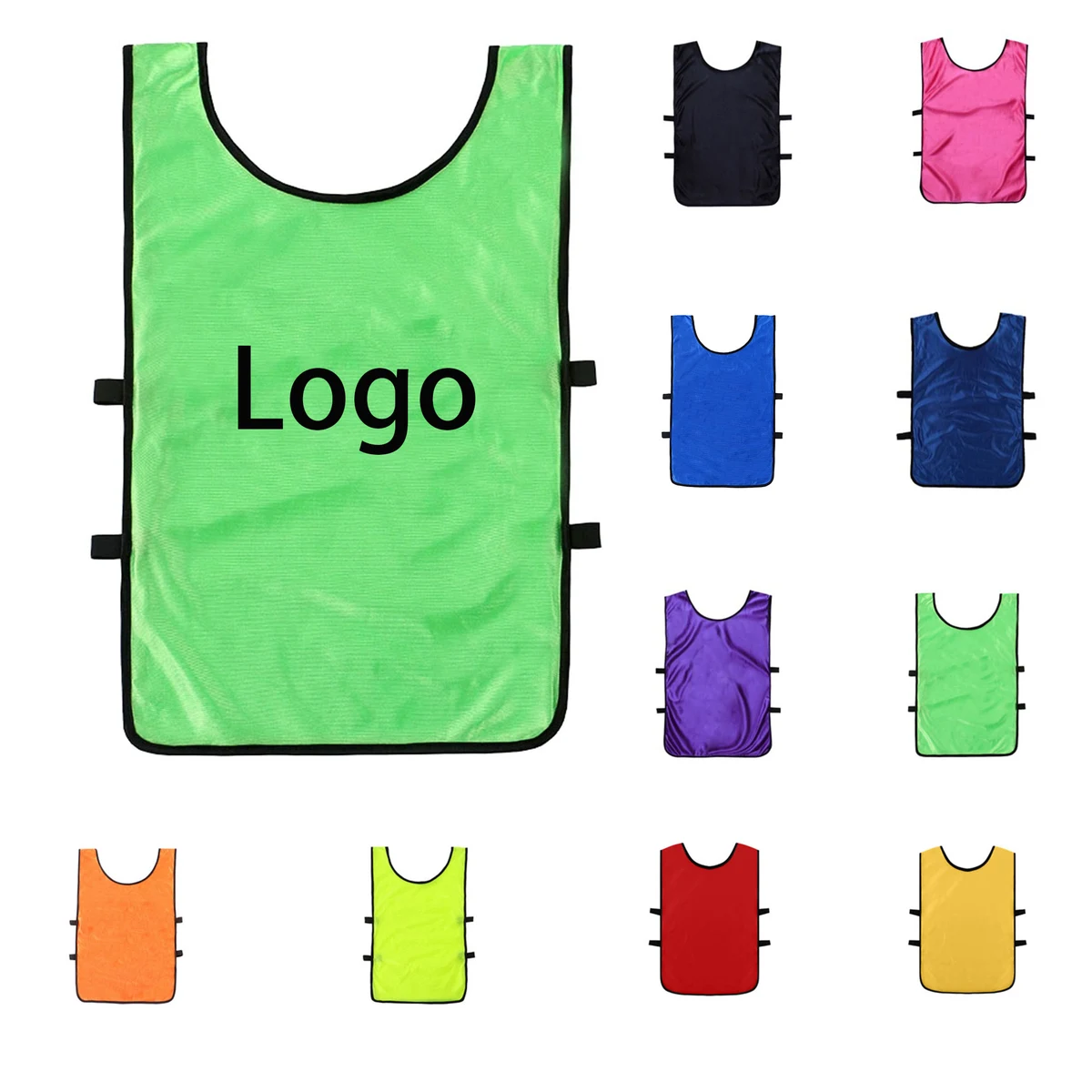 Custom Logo Adult Volunteer Event Vest 1