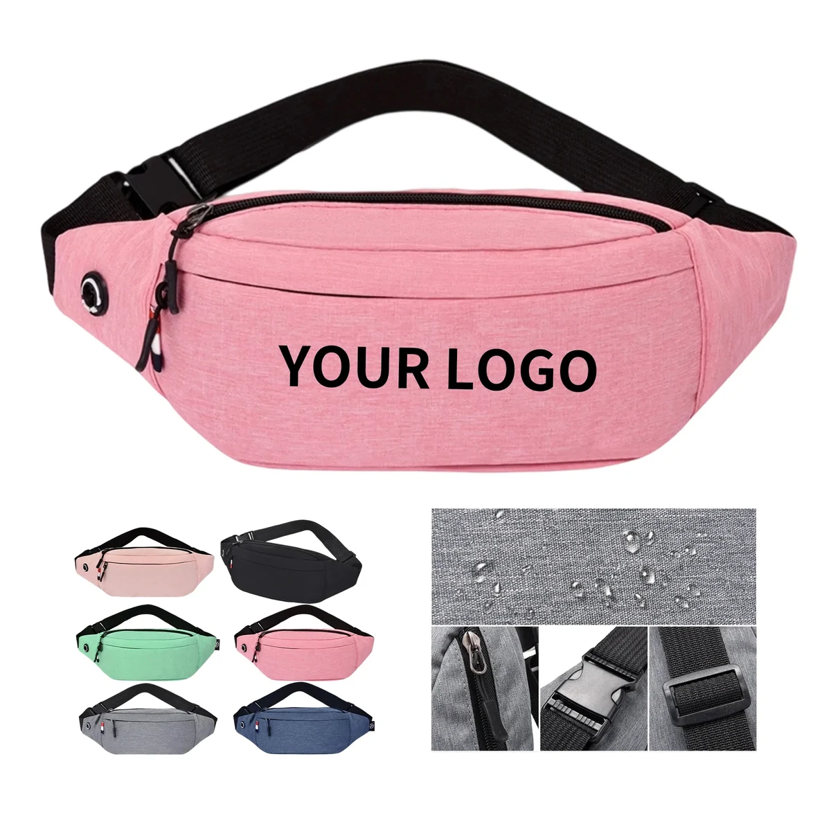 Waterproof Fanny Pack with Adjustable Strap 1