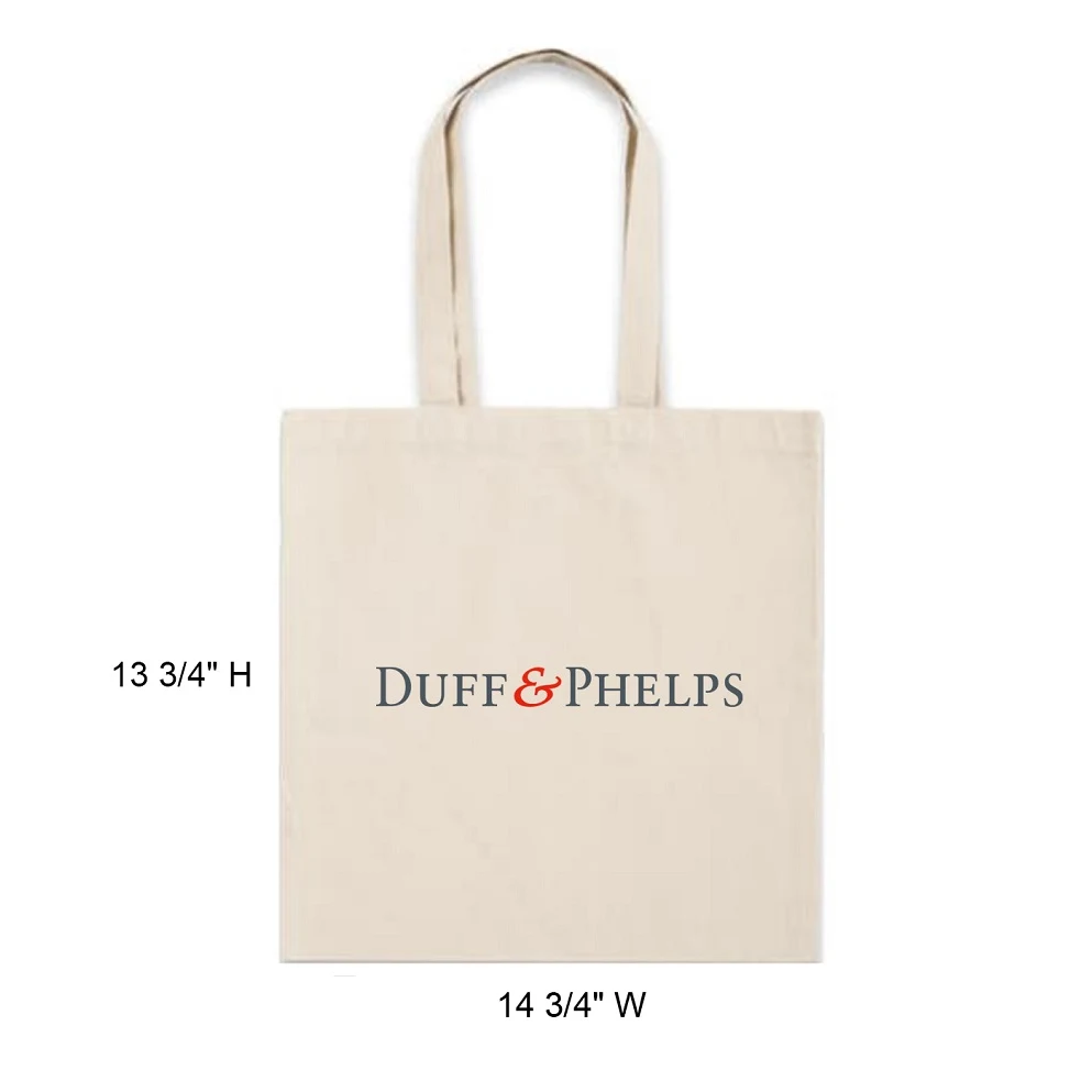 Cotton Falt Tote, custom tote bag with logo imprint 1