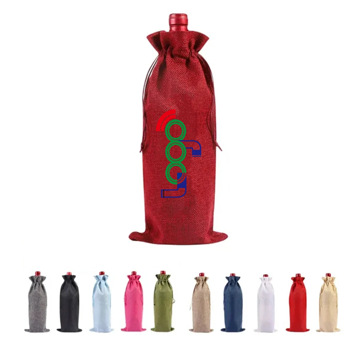 Custom Red Wine Bag 1
