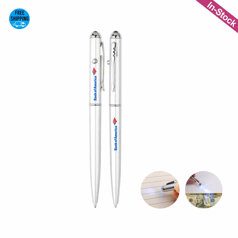 UV Light Pen with Invisible Ink