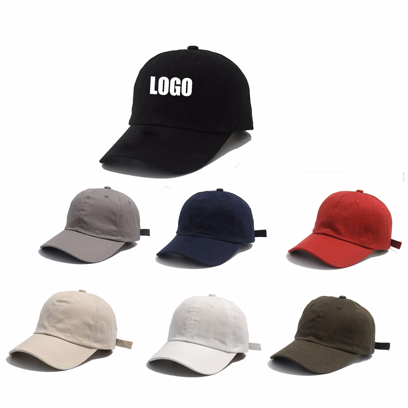 100% Cotton Baseball Caps For Men And Women