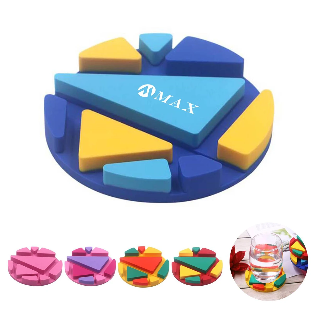 Multifunctional Cell Phone Holder Drink Coaster 1