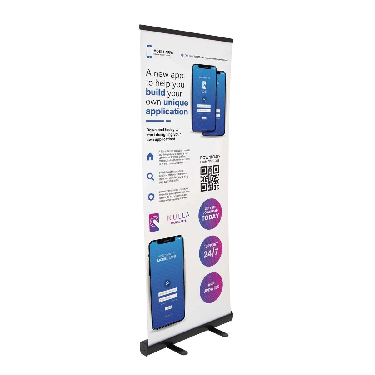 31.5" LiteWay Economy Retractor Kit No-Curl Hybrid 1