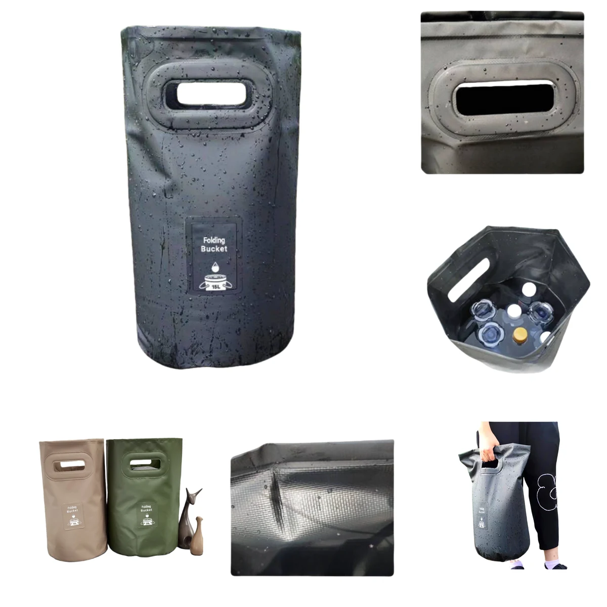 Folding Water Bucket 20L 1