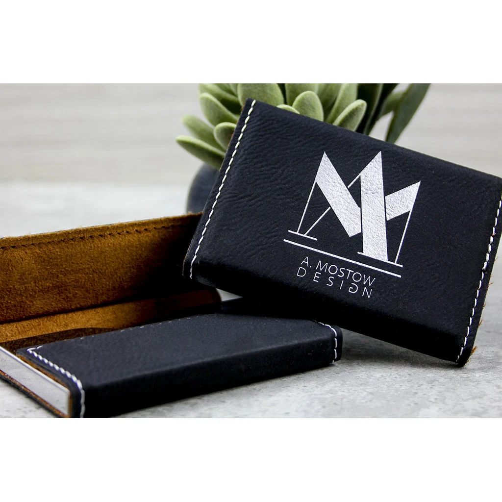 Leatherette Business Card Holders 1